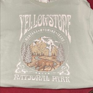Kids Yellowstone Graphic Tee - Green